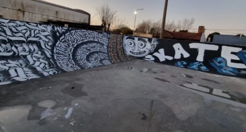 Gral. Madariaga: Se inauguró la nueva pista de skatepark 