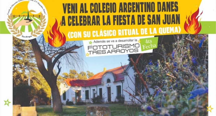 Tres Arroyos: Turismo, Dejando Huellas y colectividad danesa promocionan evento para el Domingo 10