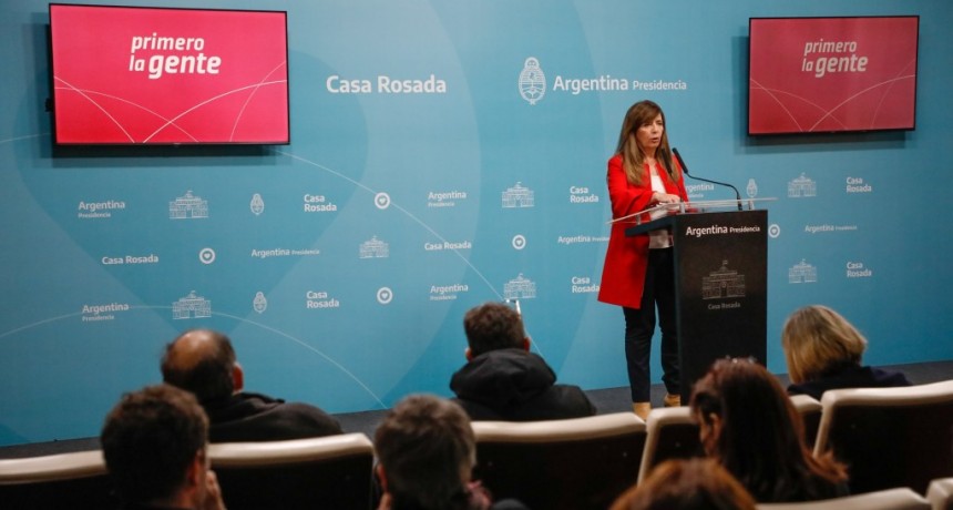 Gabriela Cerruti: “El programa económico fue ratificado y sigue su rumbo”