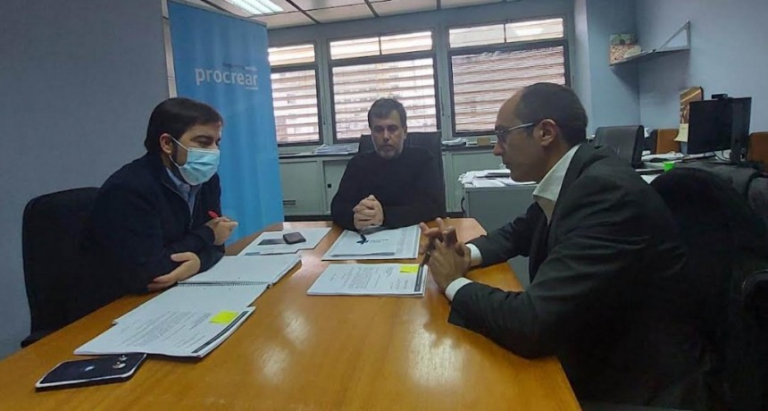 Bolívar: El Intendente Pisano realizó gestiones en el Ministerio de Desarrollo y Hábitat de la Nación