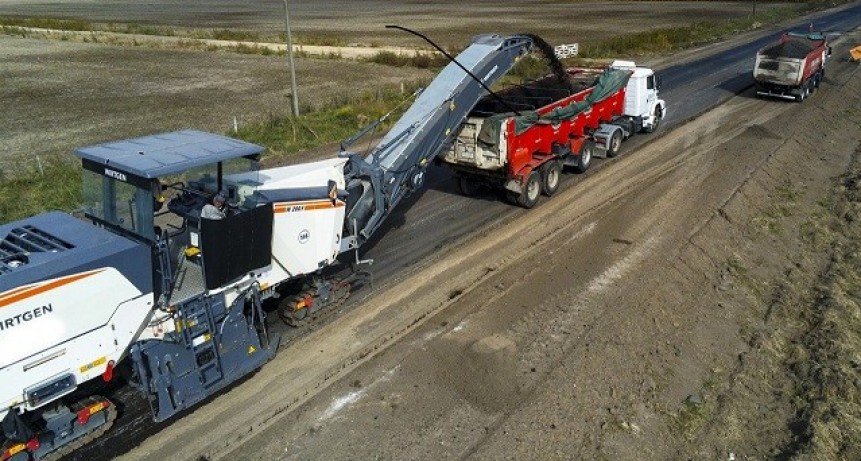 Cañuelas: Avanza la repavimentación de la Ruta Provincial N° 215