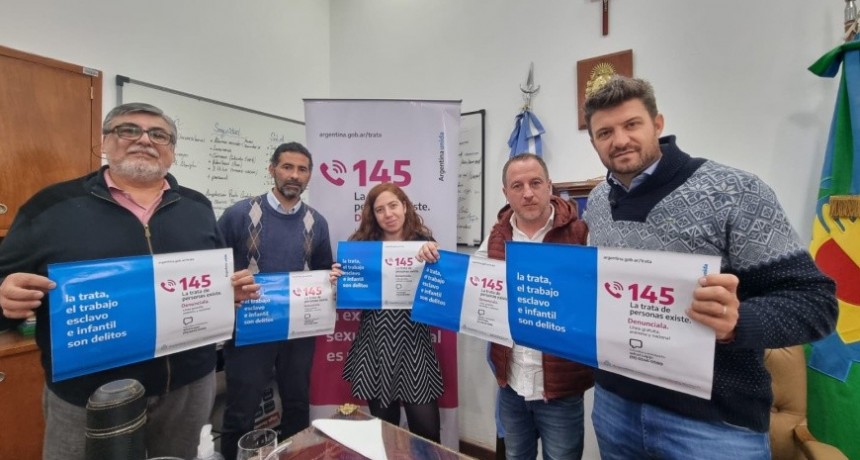 Exaltación de la Cruz: Nanni firmó un convenio de lucha contra la trata de personas