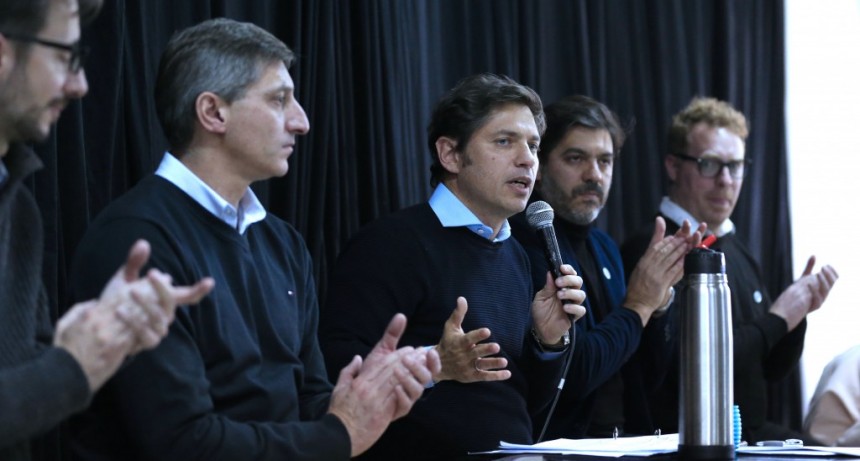 Lobería: Axel Kicillof presentó el programa Puentes para la ampliación de la educación superior universitaria en territorio bonaerense