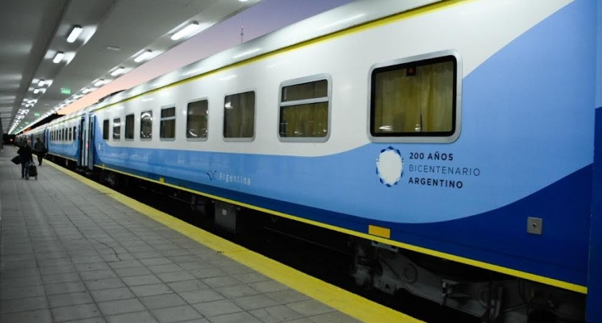 El viernes vuelve el tren de larga distancia a 9 de Julio, Carlos Casares y Pehuajó  