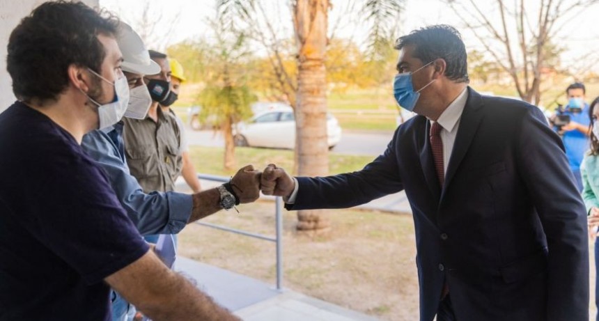 Chaco: Etapa final de las obras del centro de integración y fortalecimiento familiar N° 12