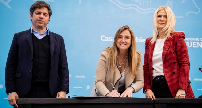 Merlo: Karina Menéndez y Axel Kicillof sumaron al partido al programa Buenos Aires Crea