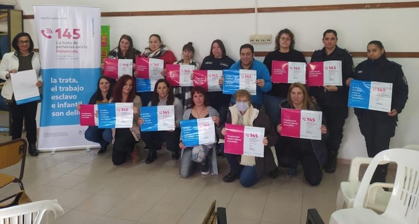 Balcarce: Se llevó adelante la charla sobre prevención y detección temprana de trata de personas 