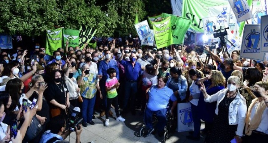 Formosa: Gildo Insfrán encabezó el acto conmemorativo del 70°aniversario del fallecimiento de Eva Duarte de Perón