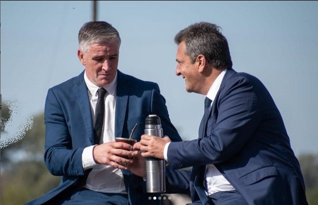 Facundo Diz: “Me siento acompañado con Sergio, con Axel, con los ministros, y con la gente que es lo fundamental”