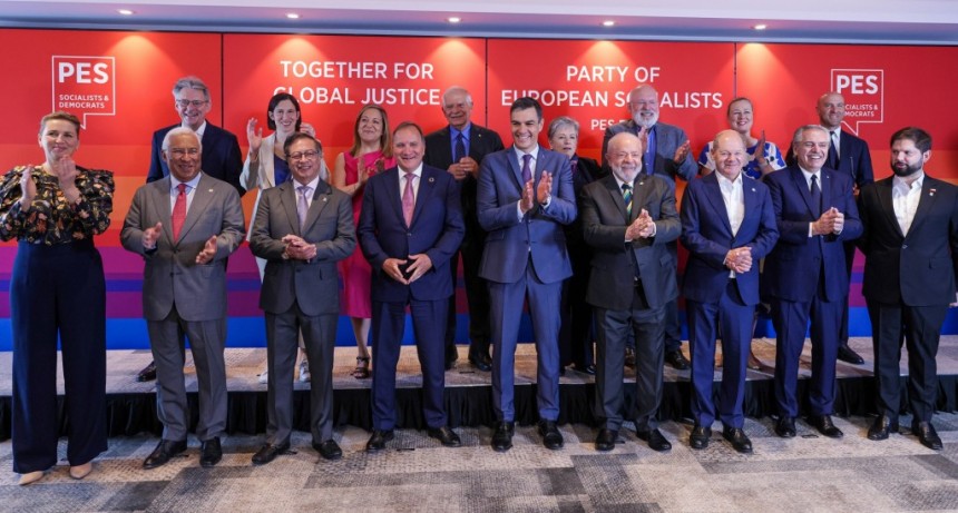 Alberto Fernández participó de la reunión para jefas y jefes de Estado y Gobierno del arco progresista