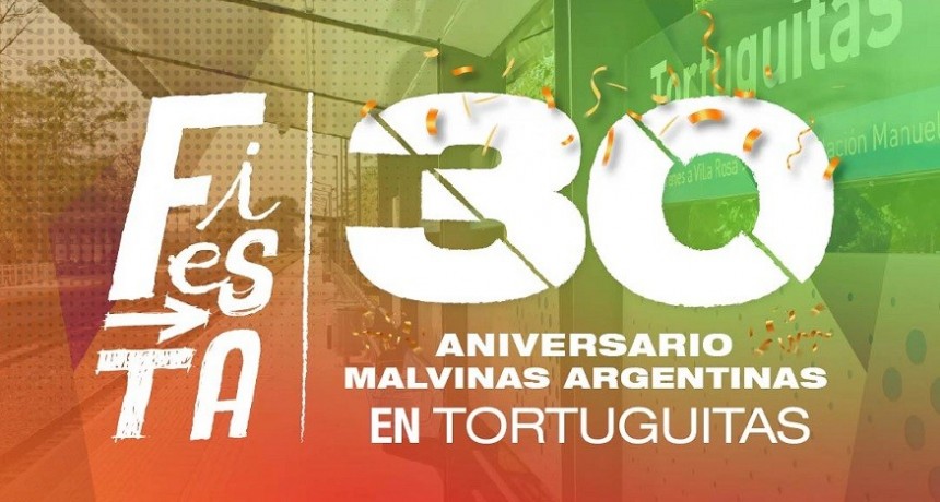 Malvinas Argentinas: La ciudad festejara sus 30 aniversario en Tortuguitas