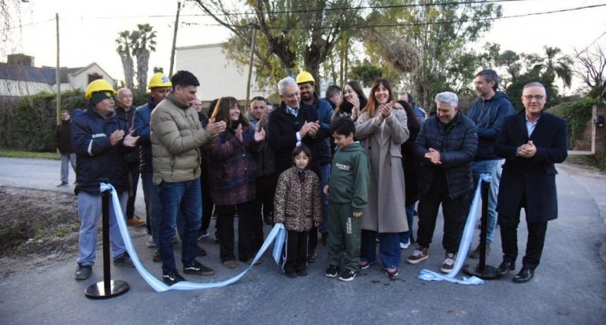 La Plata: Alak inauguró una obra de impacto para la infraestructura de City Bell