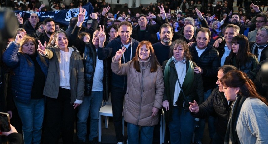 Fernando Moreira y Gabriel Katopodis lanzaron la campaña de Fuerza Patria en San Martín