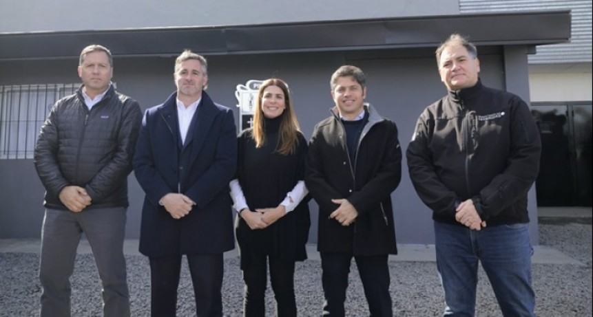 Kicillof inauguró una base de la Fuerza Barrial de Aproximación en Pilar