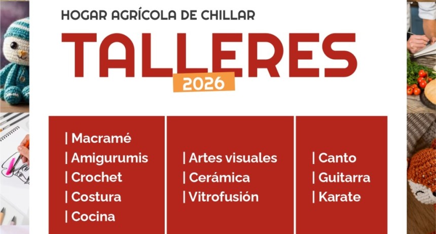 Azul: Comenz&oacute; la inscripci&oacute;n a los talleres del Hogar Agr&iacute;cola de Chillar