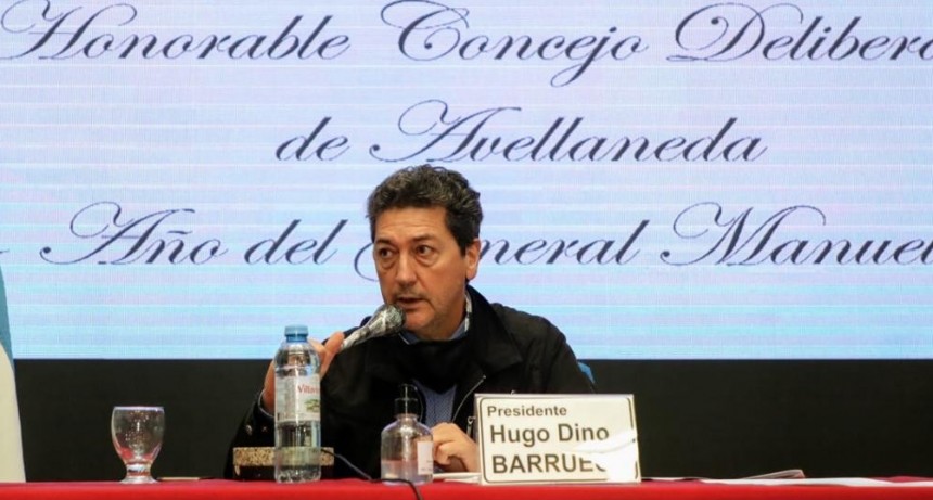 Avellaneda: Hugo Barrueco calificó de “alto grado de irresponsabilidad”, la actitud crítica de concejales de la oposición