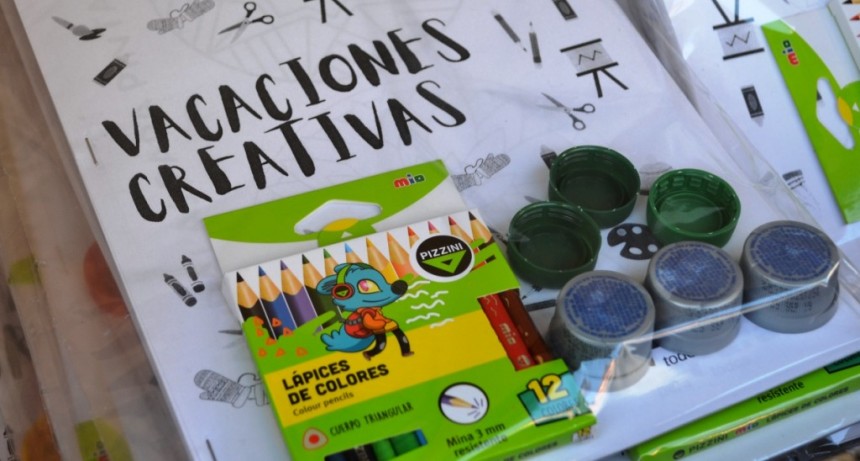 Tres Lomas: El programa “Vacaciones Creativas” llegó a más de mil niños y niñas del distrito 