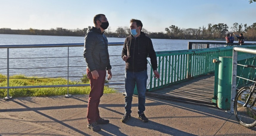 Campana: Participantes de “Soy joven, soy voluntario” realizaron tareas de mantenimiento en la Costanera 