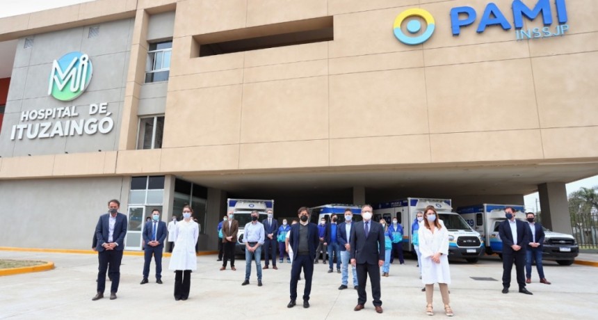 Ituzaingó: Fernández y Kicillof inauguraron la 2da Etapa del Hospital del Bicentenario 