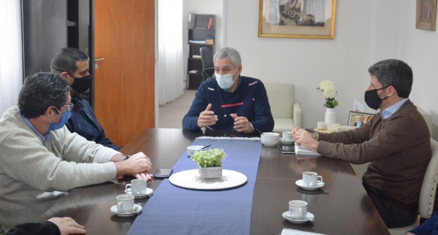 Berisso: Cagliardi se reunió con el presidente de ABSA 