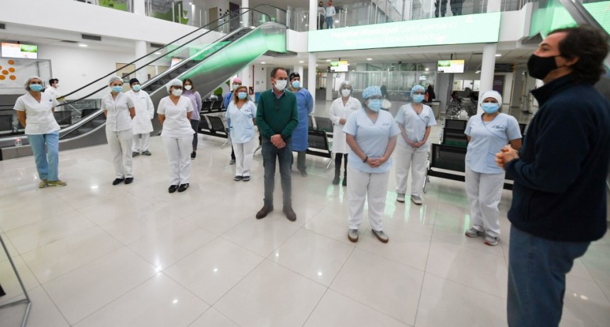 San Fernando conmemoró el Día de San Cayetano en el Hospital Municipal que lleva su nombre 