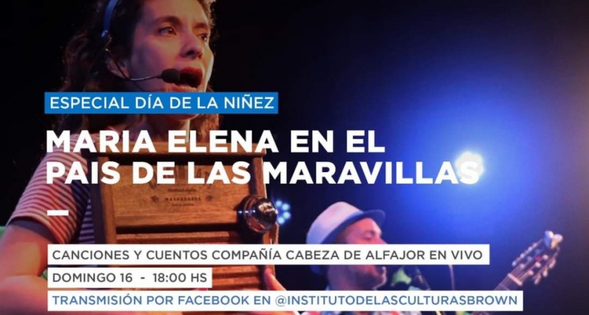 Alte. Brown: Dia de las Infancias, un especial y una nutrida agenda del instituto de las culturas 