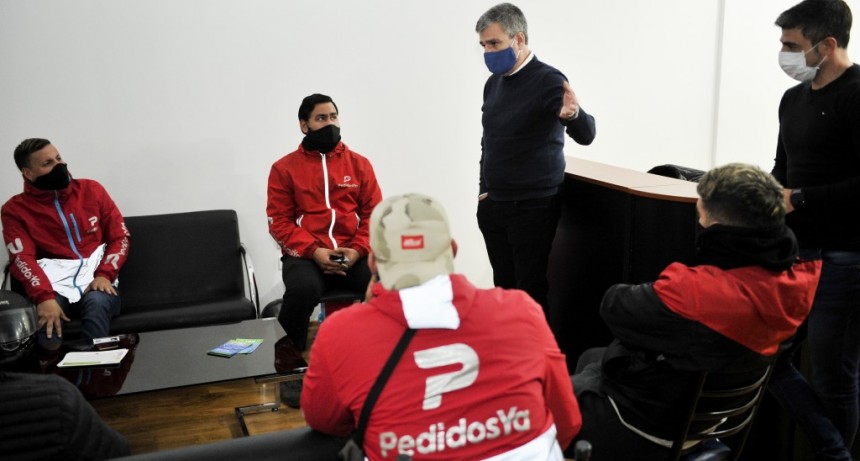 Hurlingham: Zabaleta lanzó el programa “Reparto Seguro” 