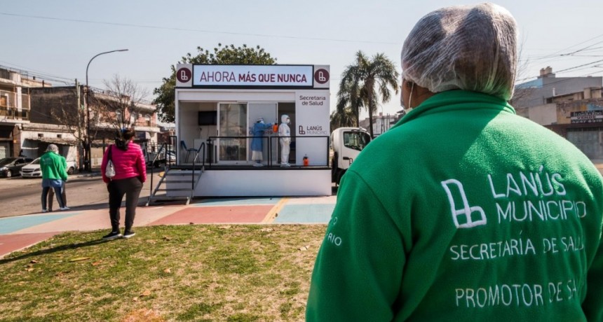 Ya son casi 8500 las viviendas visitadas en el operativo casa por casa de Lanús 