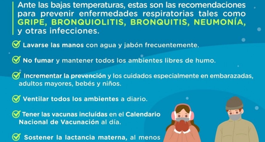 Bolívar: La Municipalidad brinda recomendaciones para evitar afecciones respiratorias  