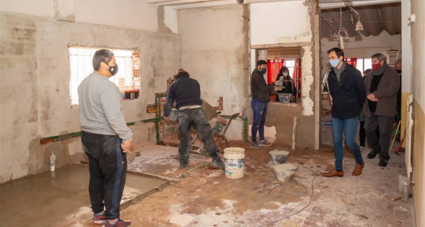 Junín: El Municipio realiza importantes obras en el jardín maternal Globo Rojo 