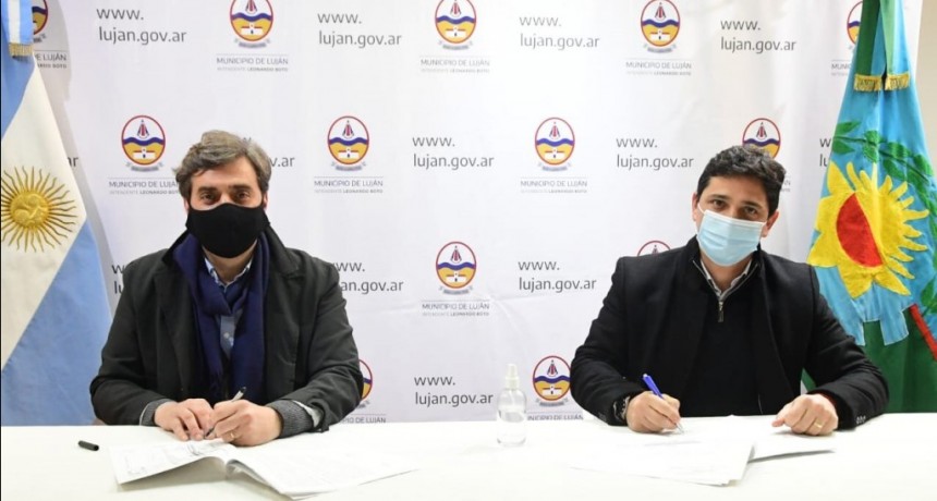 El Municipio y Trenes Argentinos firman importantes convenios para Luján y las localidades 
