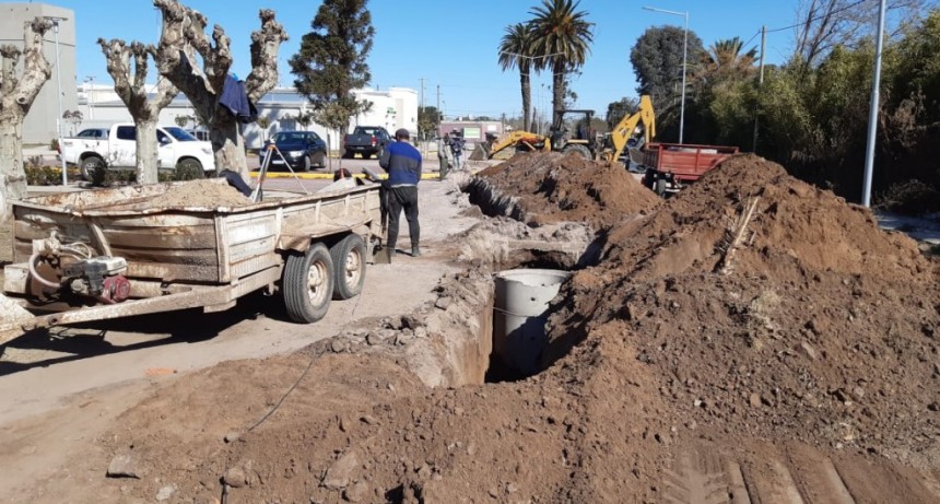Carlos Casares: Mejoras cloacales en zona del Hospital Municipal  