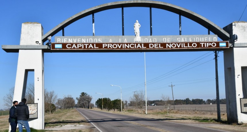 Salliqueló: Obras Públicas proyecta el acondicionamiento del Arco del Acceso 