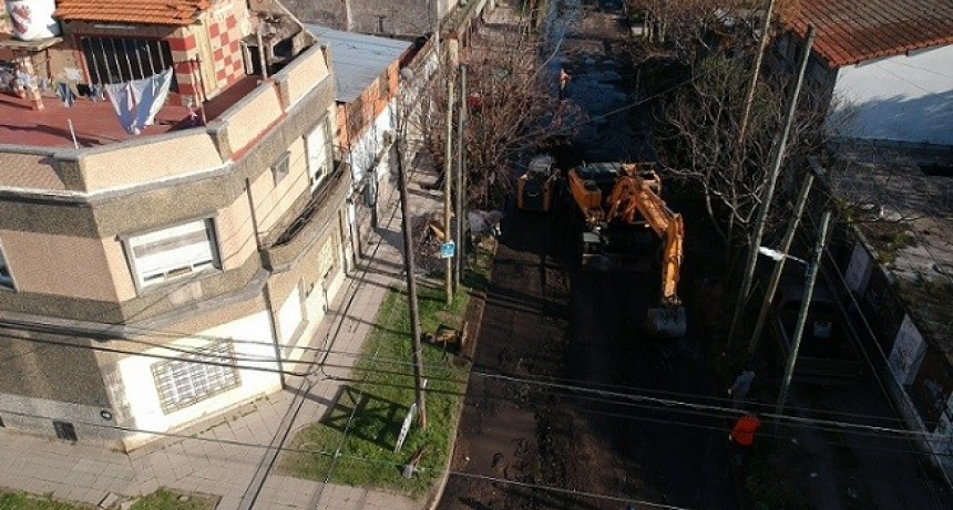Lanús: Comienzan las obras de repavimentación en corredores de transporte público 