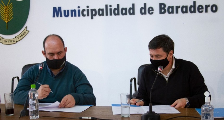 Baradero: Sanzio y el ministro Arroyo anunciaron histórica obra de ampliación del Hogar del Niño 