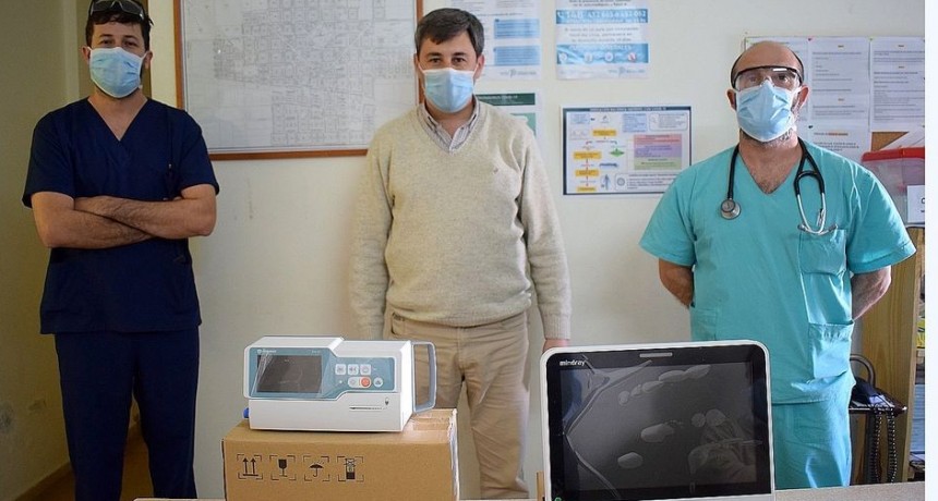 Hipólito Yrigoyen: Nación entregó más equipamiento de calidad para el Hospital Municipal