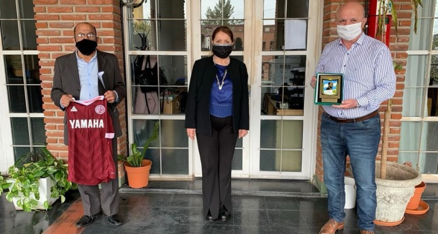 Pte. Perón: La jefa comunal Cantero se reunió con el diputado Russo para trabajar en una agenda post pandemia