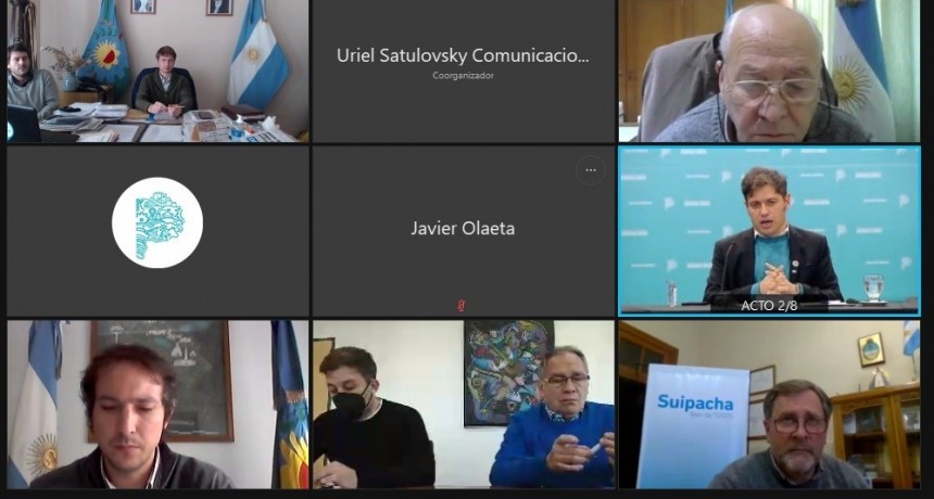 Alem: Ferraris firmó un nuevo convenio con el Gobernador Kicillof para sumar obras de infraestructura al distrito