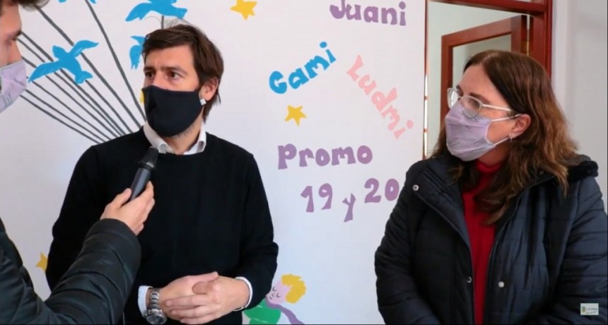 Alem: Ampliación de la Escuela N° 5 Colonia Alberdi