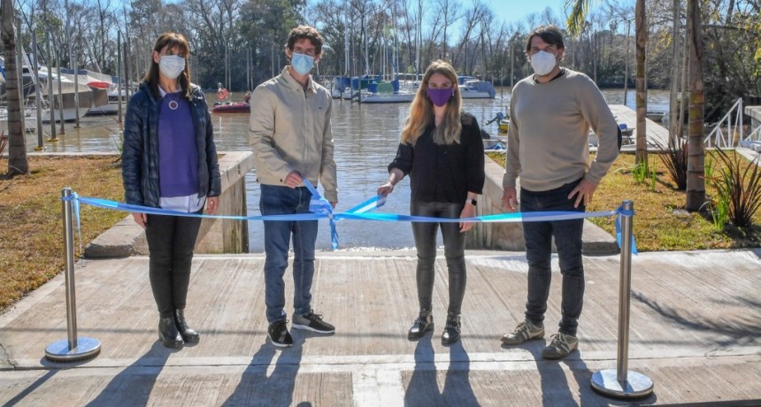 San Fernando: Juan Andreotti inauguró el nuevo Muelle Público para vecinos isleños