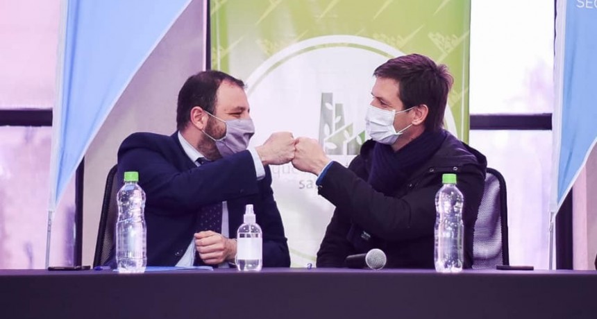 San Vicente: Mantegazza firmó la adhesión al Programa “Te Sumo”