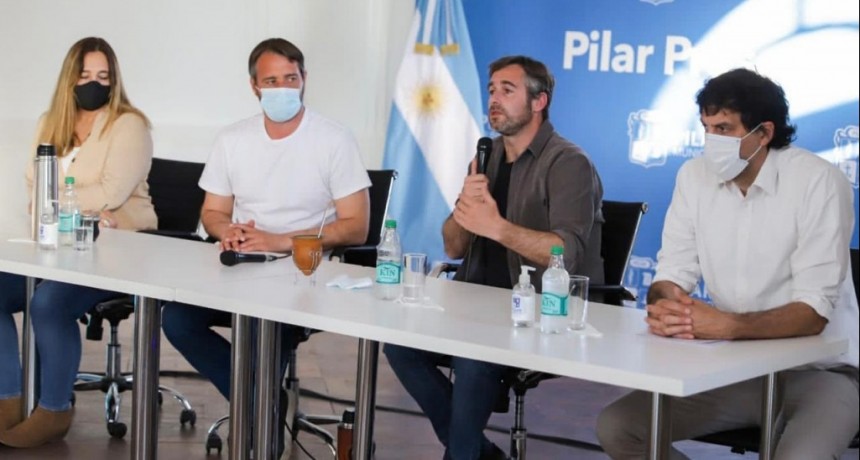 Pilar: Achával y Laurent presentaron el proyecto del Paseo del Centro