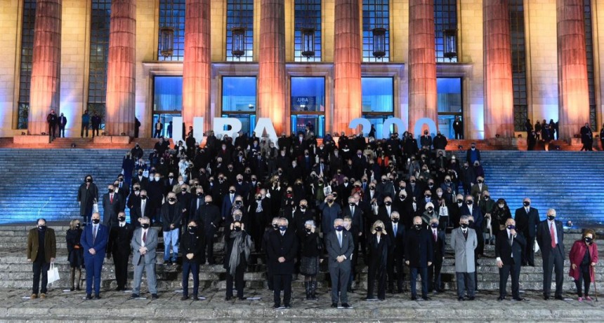 El Presidente Alberto Fernández conmemoró el 200° aniversario de la UBA 