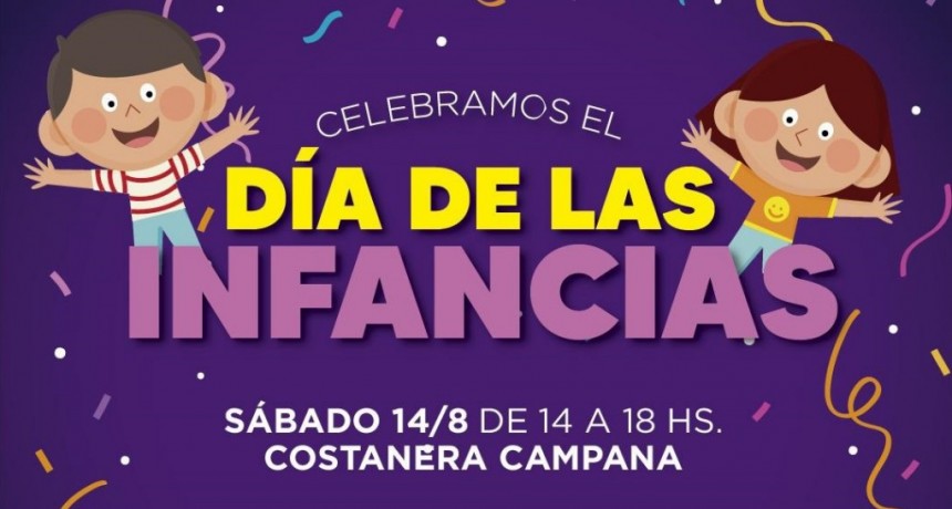 Campana: Este sábado, la nueva Costanera se llenará de colores para celebrar el Día de las Infancias