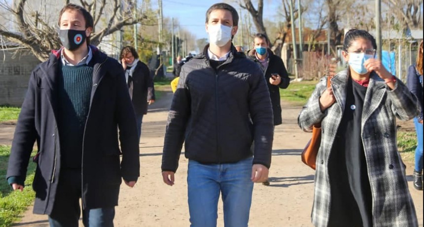 San Vicente: Funcionarios provinciales acompañaron al Intendente Municipal en la Segunda Jornada de Censos