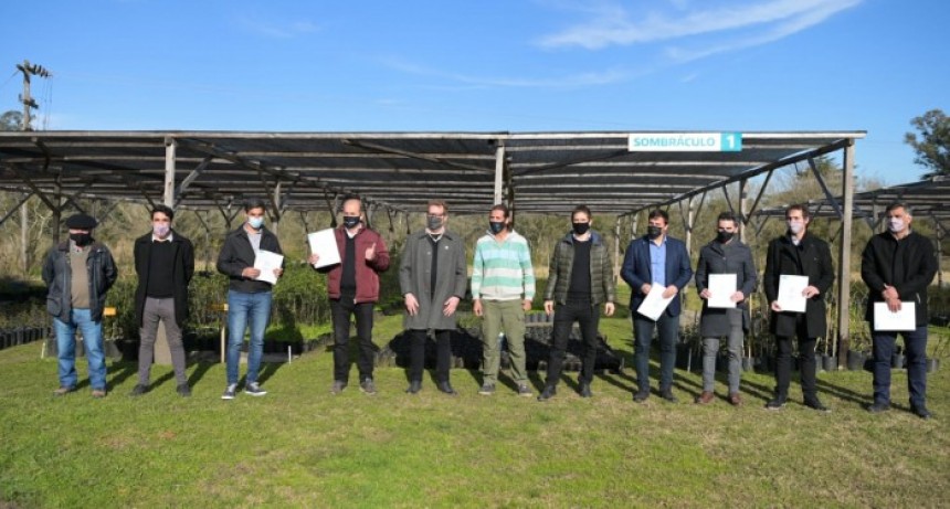 Convenios entre OPDS y municipios, consolidan una red de viveros productivos