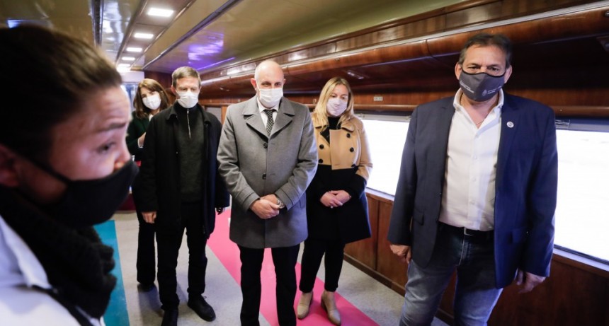 El Tren Museo Itinerante comenzó su recorrido en Junín y acercará el patrimonio histórico cultural ferroviario