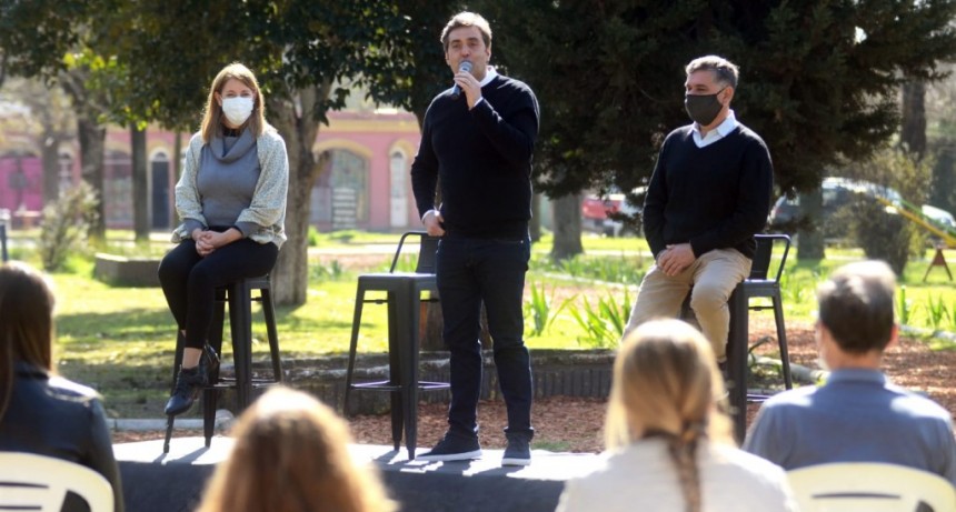 Luján: El intendente anunció la construcción de la nueva red de agua de Open Door