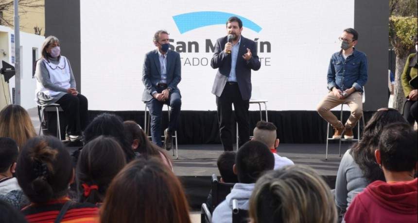 San Martín: Fernando Moreira inauguró el edificio de la Escuela Especial N°502 de Villa Ballester