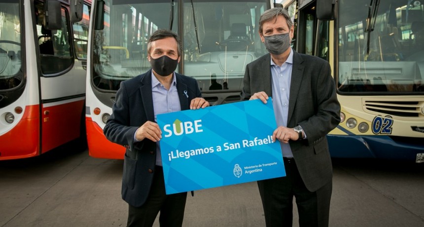 Mendoza: SUBE llegó a San Rafael, para beneficiar a más de 40 mil habitantes 